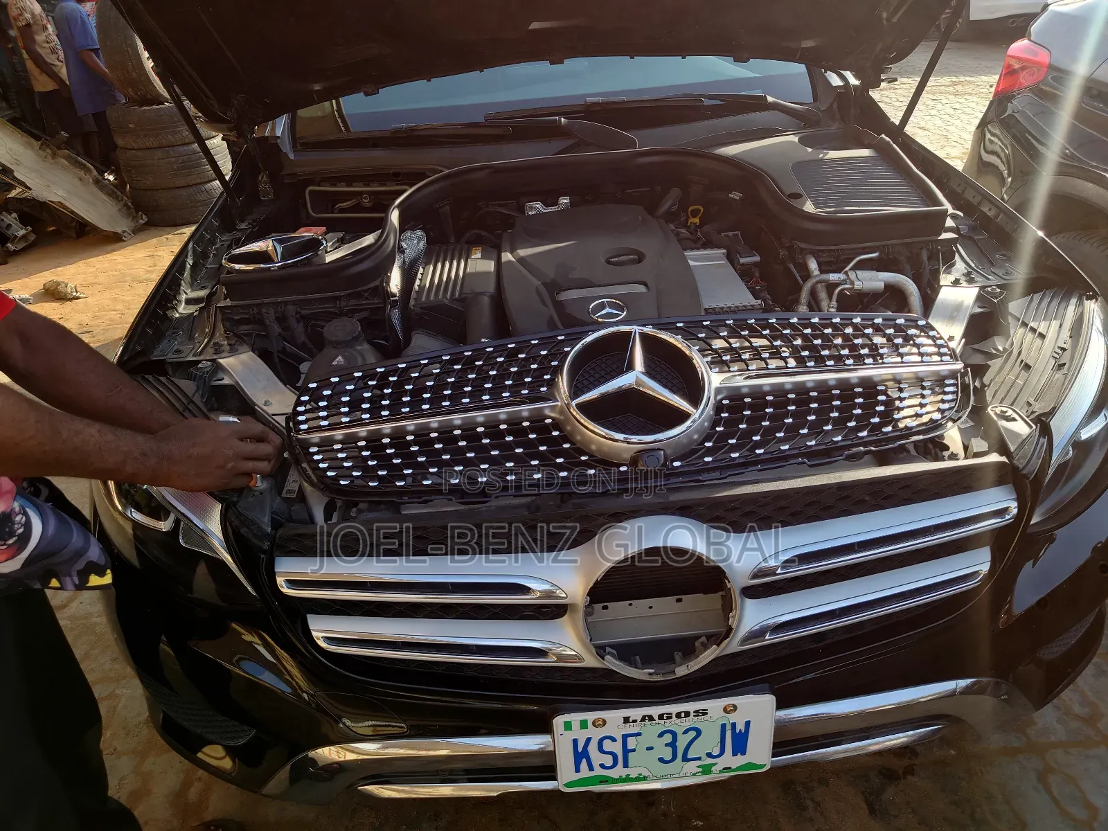 Glc300 Front Grill Replacement With Diamond Design