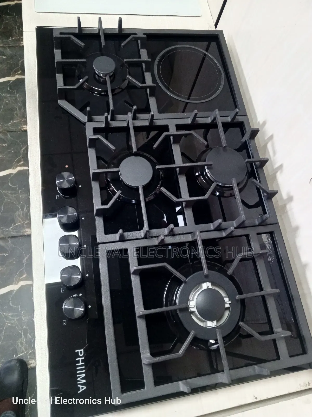 Phiima 5 Burner All Hob (1 Electric)