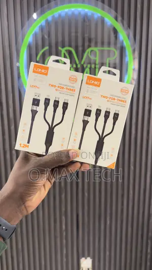 Ldnio Lc97uc 100w Usb-a/Type-c To Type-cx2/Lightning Cable
