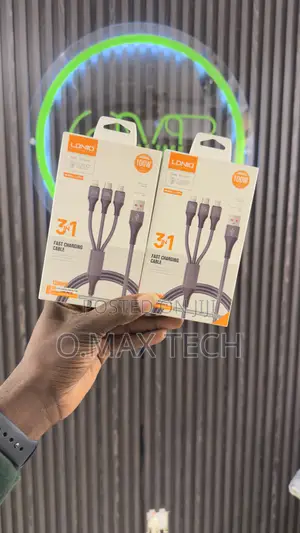 Photo - Ldnio Lc97u 100w Usb-a To Ip/Micro/Usb-c Cable Fast Charging