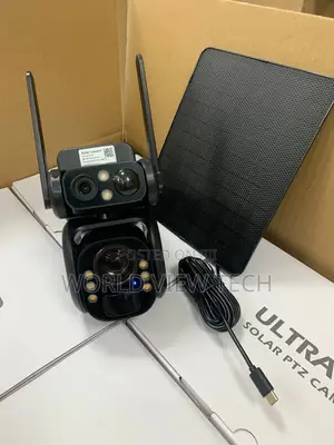 Dual Lens Solar 4g Camera