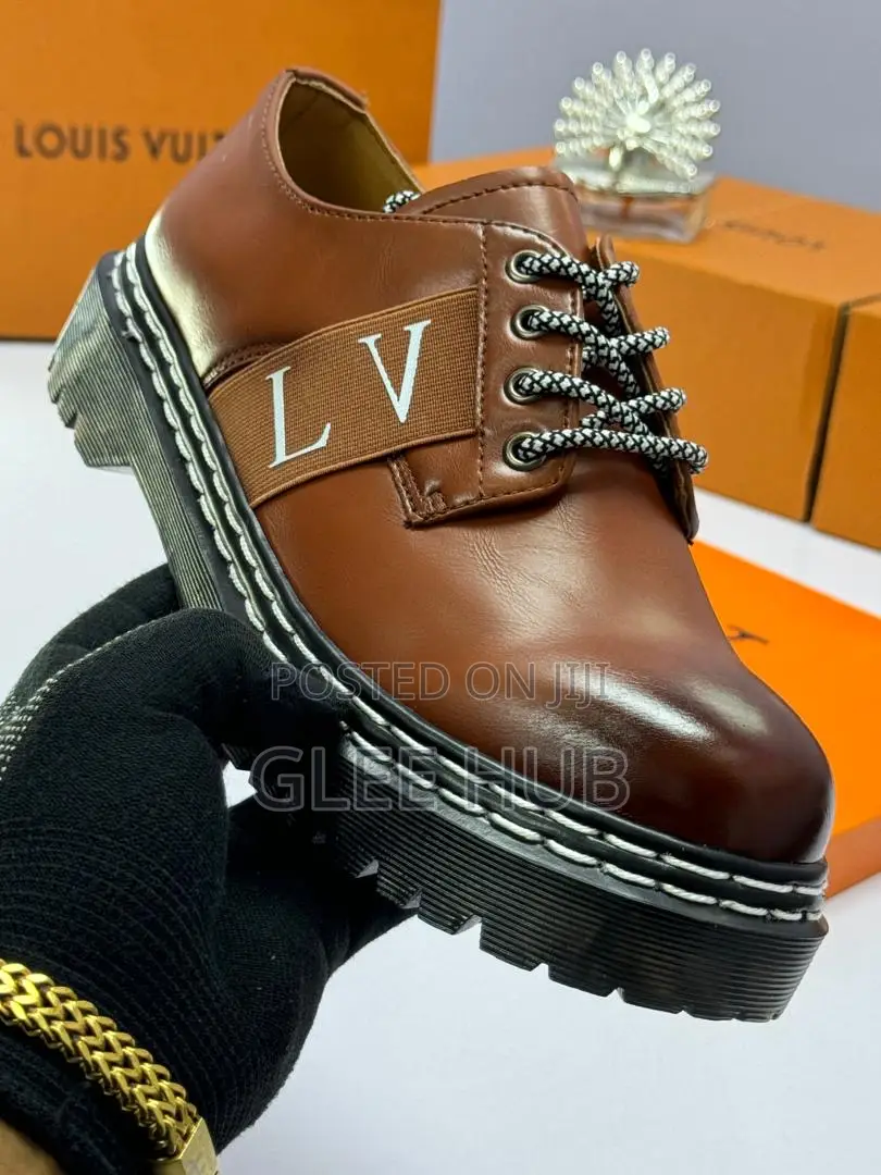 Lv Matte Double-lined Shoes