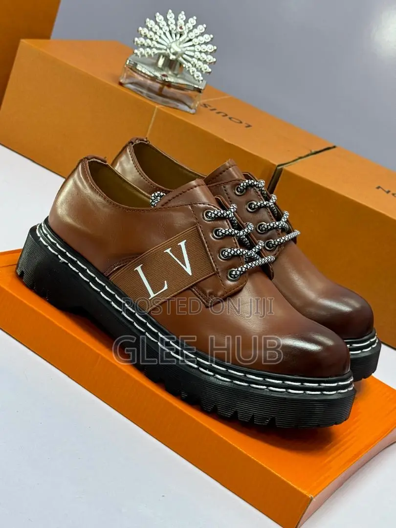 Lv Matte Double-lined Shoes