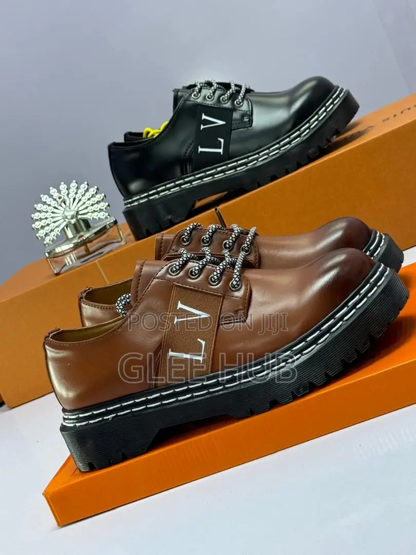 Lv Matte Double-lined Shoes