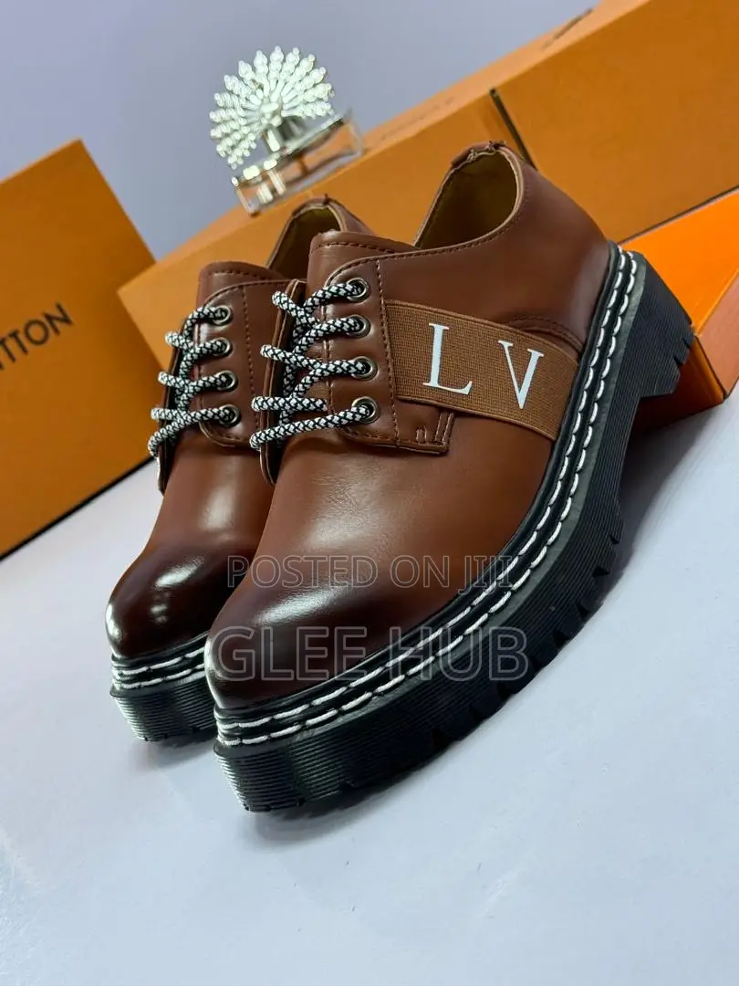 Lv Matte Double-lined Shoes