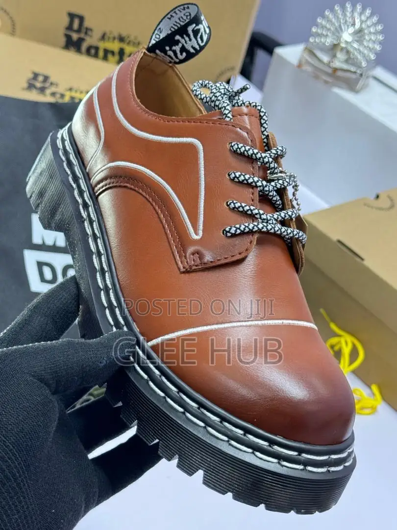 White Patterned New Doc Martens Design