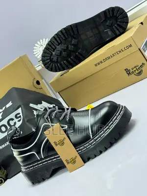White Patterned New Doc Martens Design
