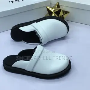 Quality Leather Mule Slippers