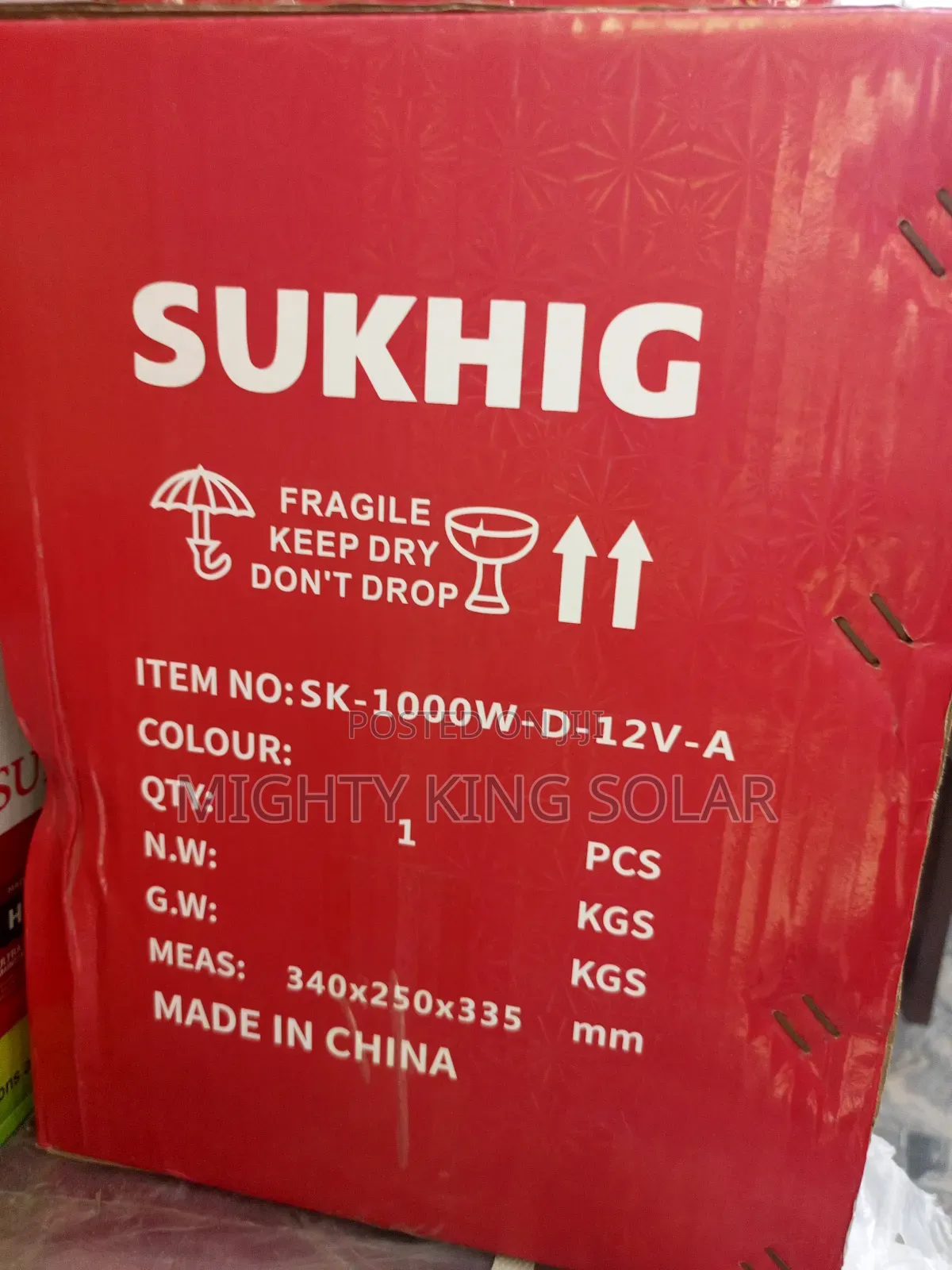 This Is Sukhic 1000 Watts Solar Generator