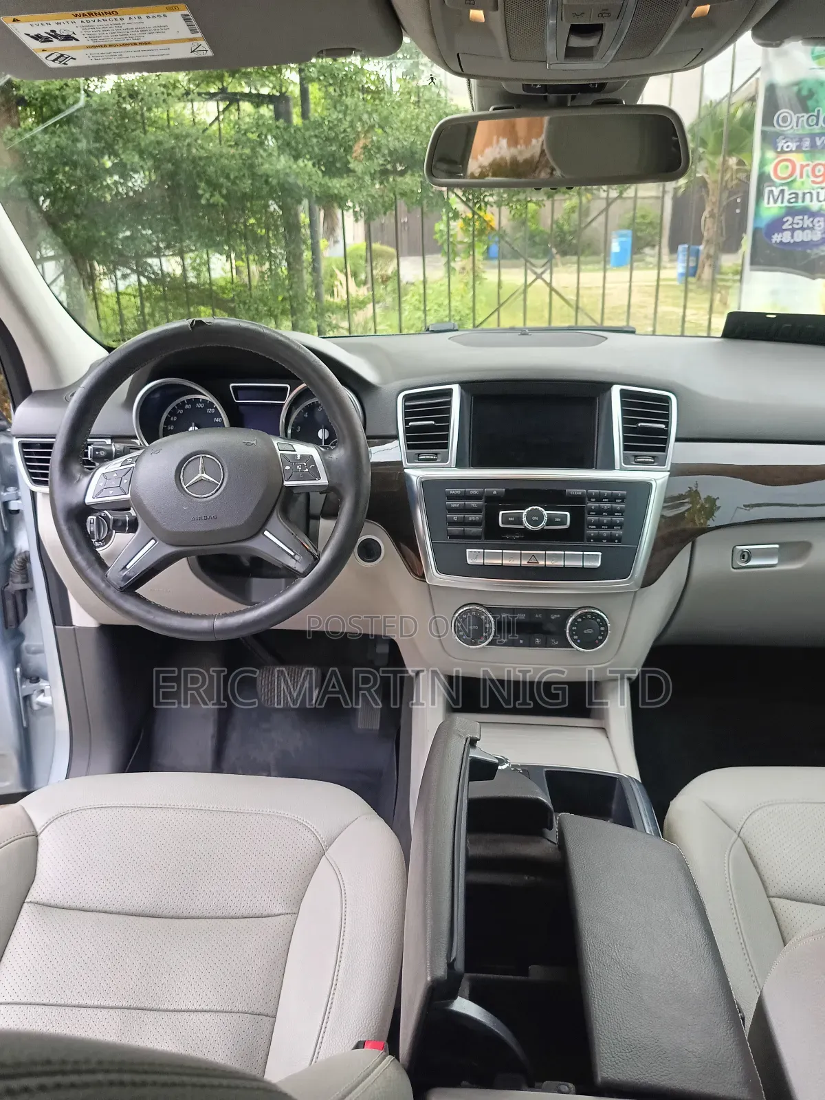 Mercedes-Benz M Class 2015 Silver