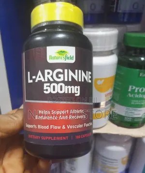 Nature's Field L-Arginie 500mg X 100 Capsules