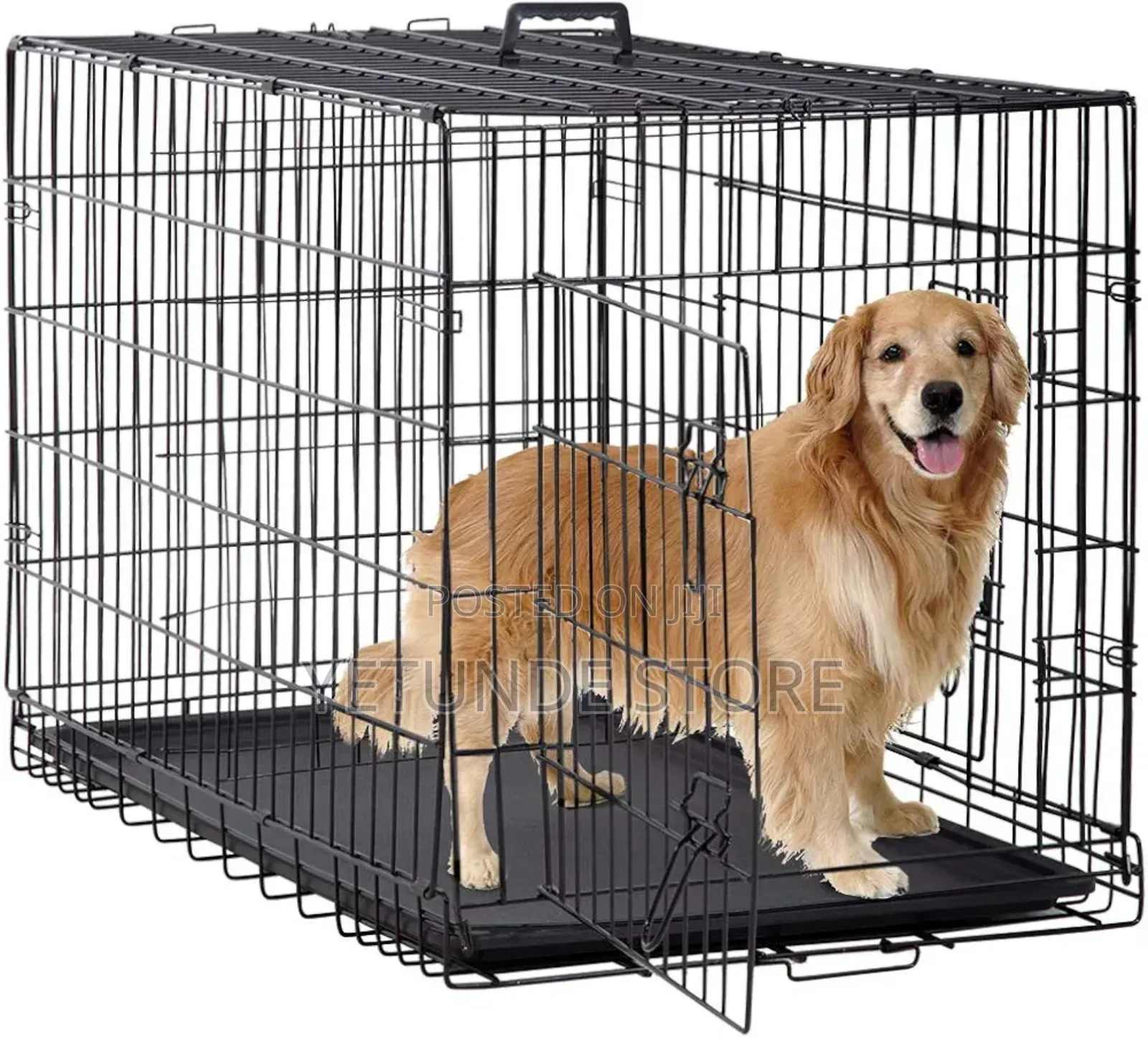 Dog Crates for Large Dogs Folding Mental Wire Crates