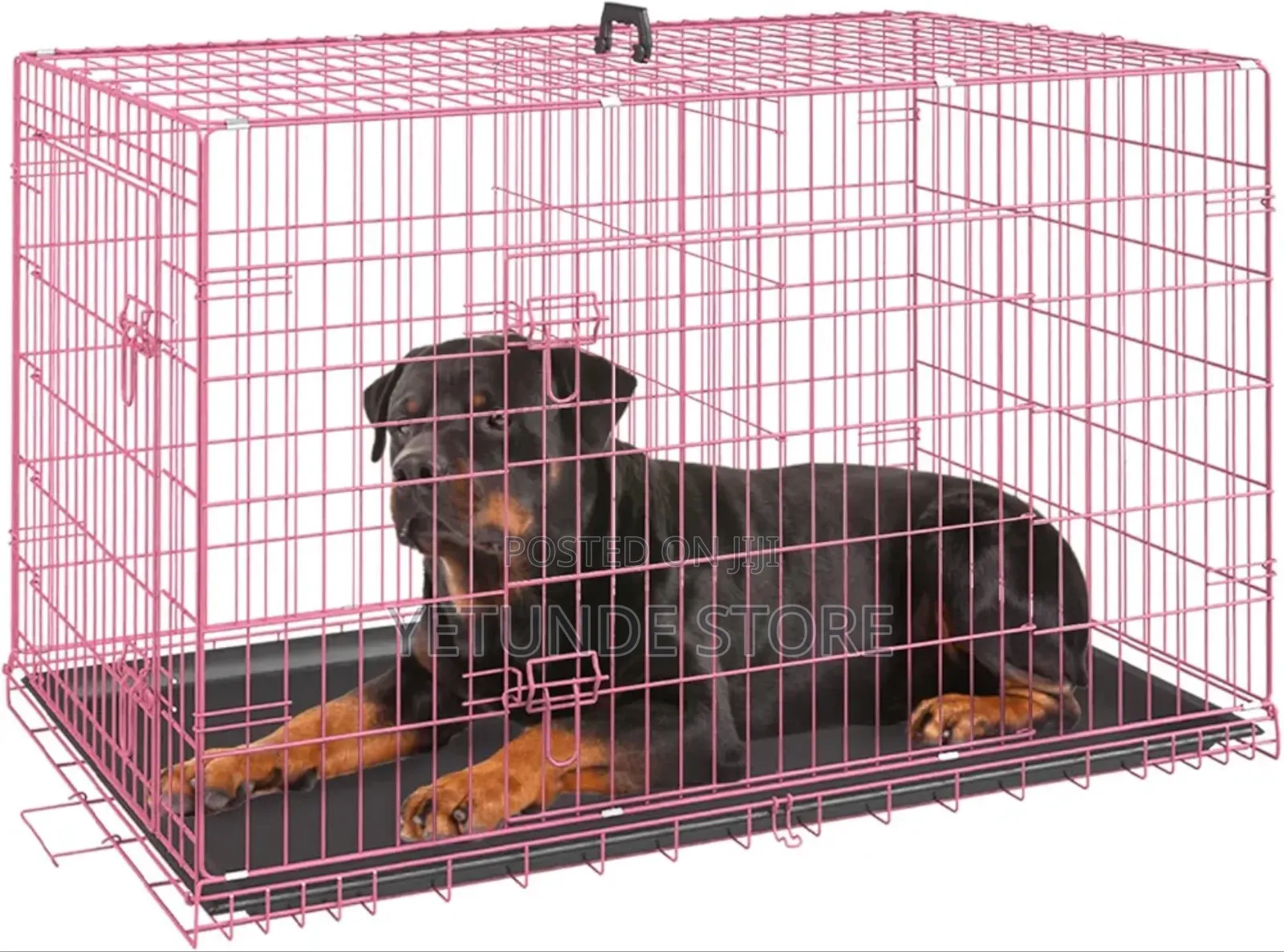 Dog Crate for Large Dogs 48 Inch Folding Metal