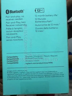 Logitech M196 Bluetooth Wireless Mouse
