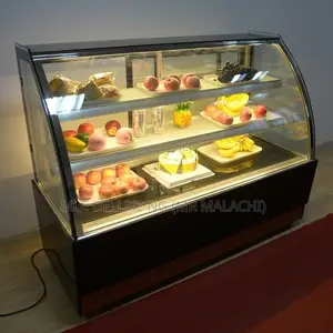 5ft Multi Purpose Cake Display Fridge (Curved Glass) 3 Steps