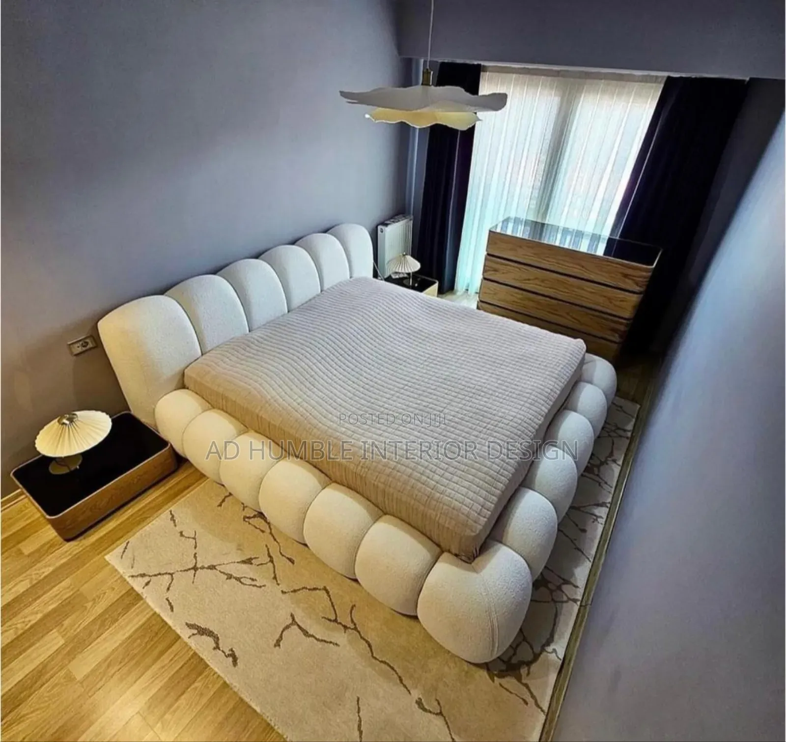 6/6 Full Padded Bedframe