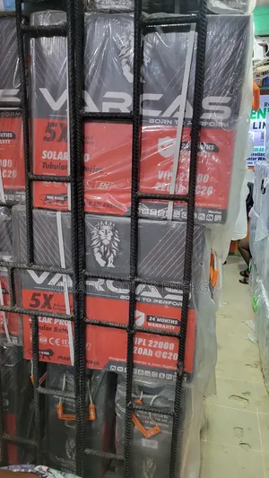220ah 12v Varcas Tall Tubular Battery