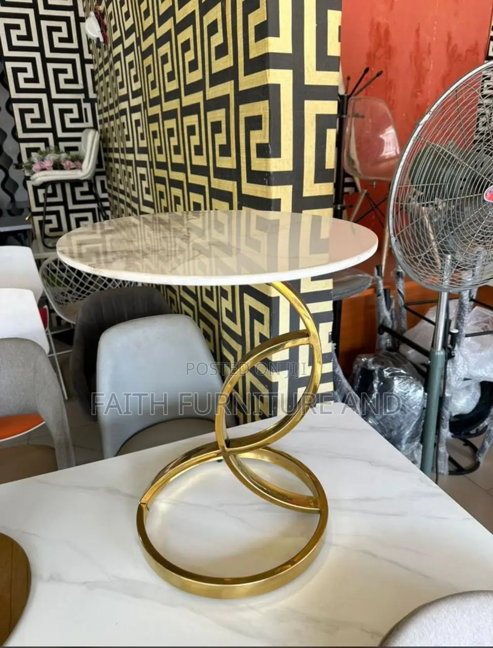 Marble Side Stool for House Use