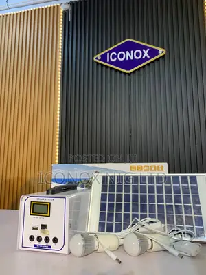 Solar Panel Light Kit, 12w 7ah Dc, 18v Solar Panel