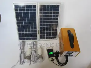 Solar Panel Light Kit, 12w 7ah Dc, 18v Solar Panel