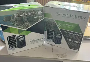 Mw-X6 Solar System, Small Fan for Outdoor, Powered by Solar