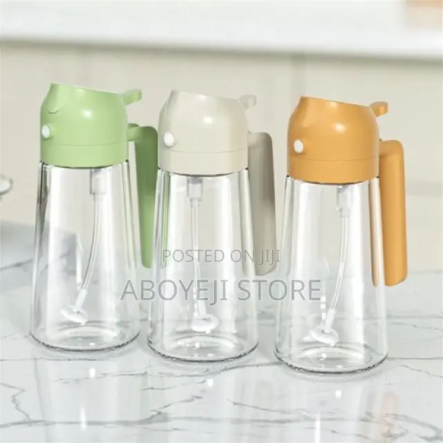 Oil Spray Bottle 2in1