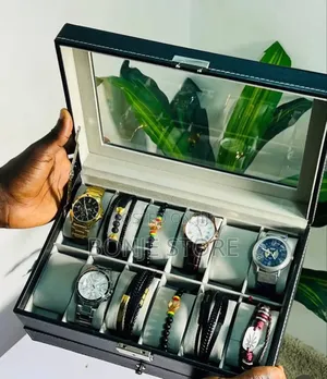 12 Slots Stylish Wrist Watch Storage Box