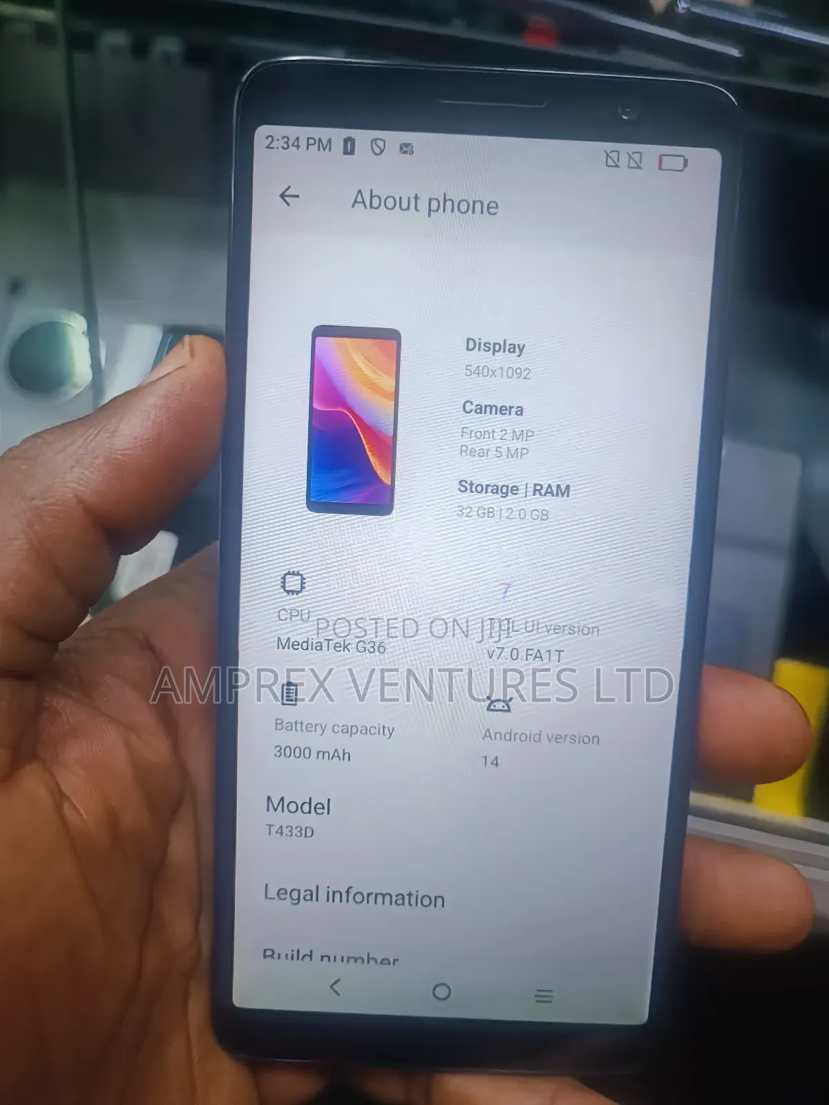 TCL 20 XE 32 GB Black