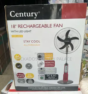 Century 18 Rechargeable Fan