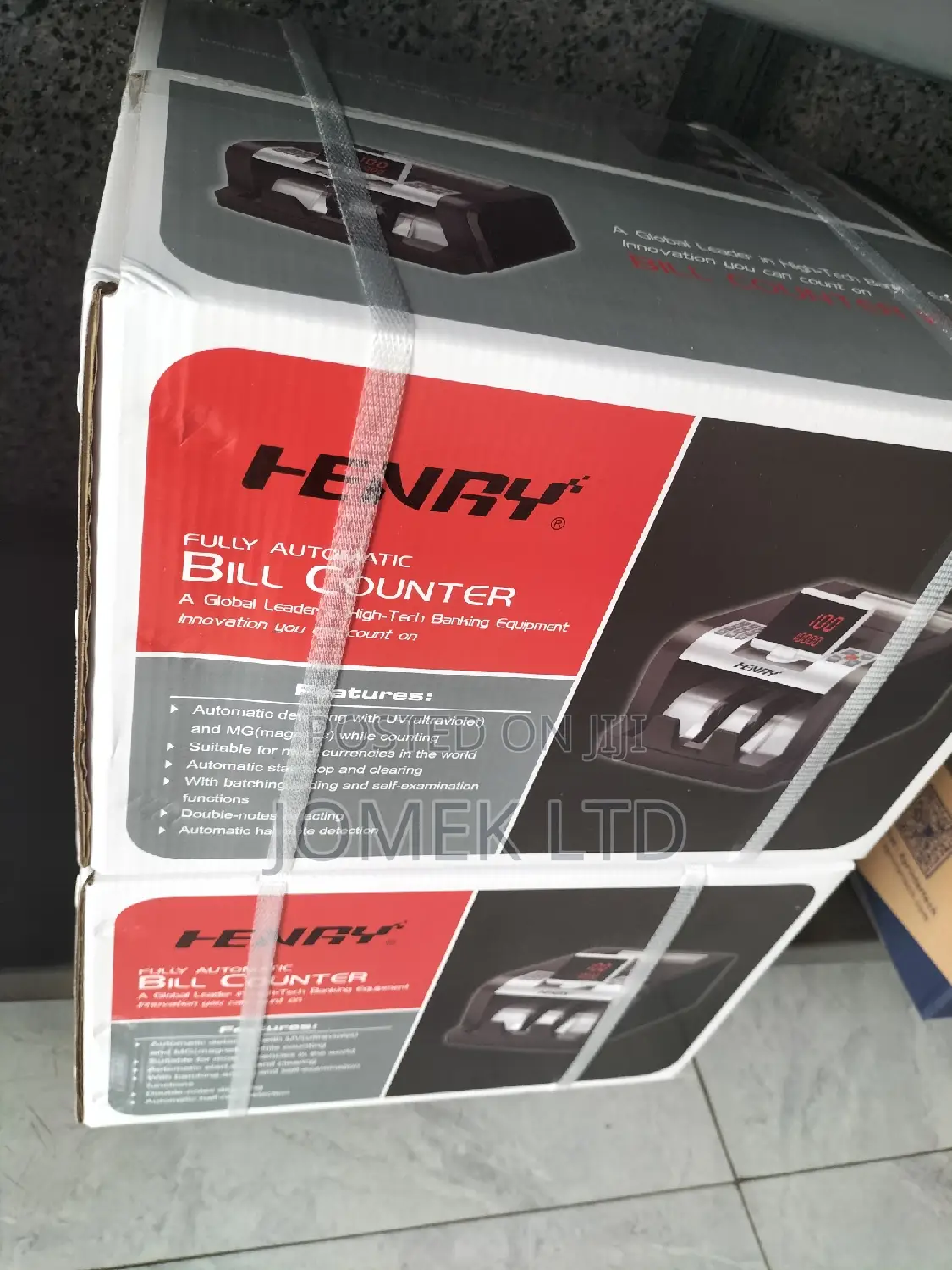 Henry Counting Machine With Uv Detector -Strong Machine