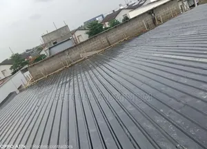 Long Span Aluminium Black Colour Flat Roof