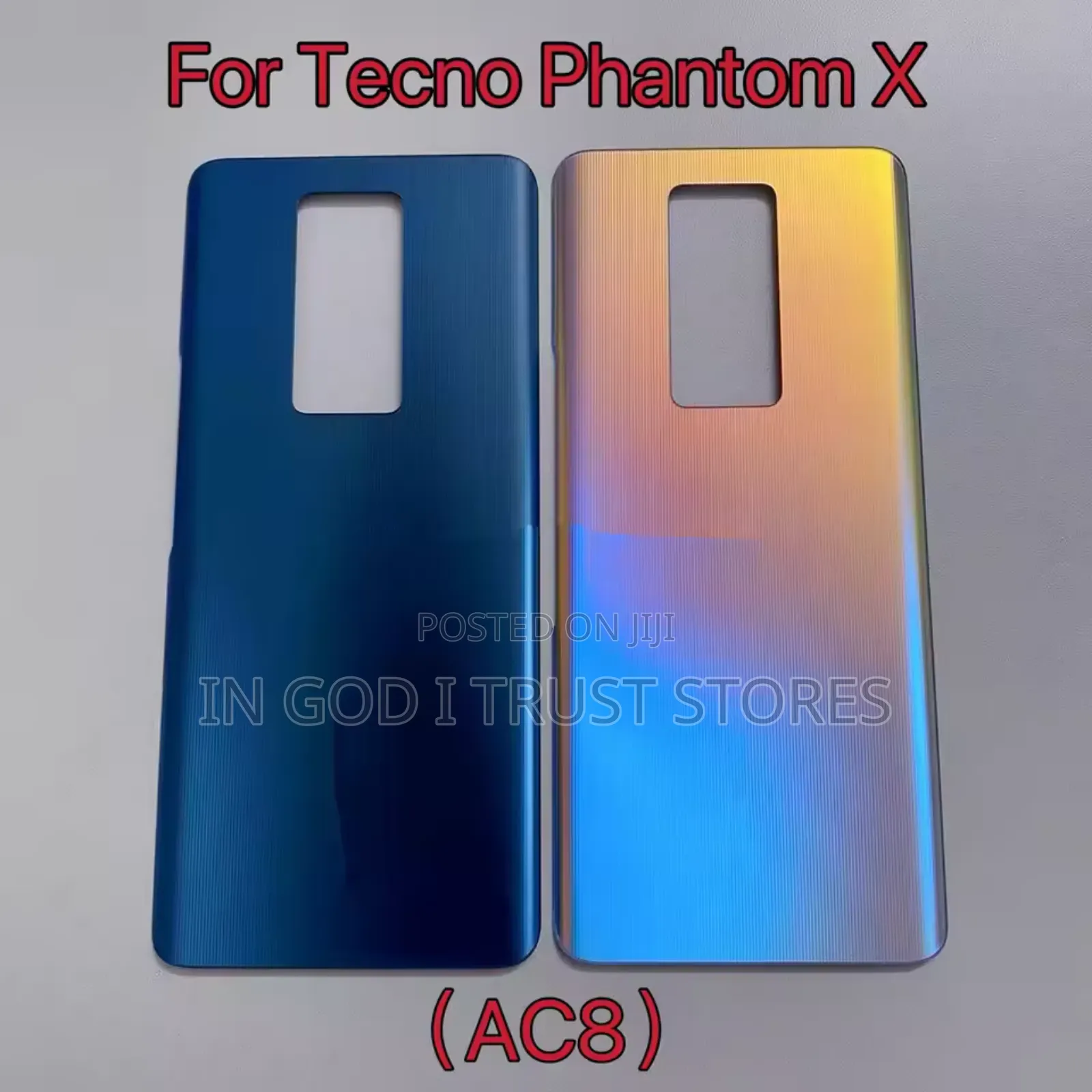 Tecno Phantom X Black Cover Replacement