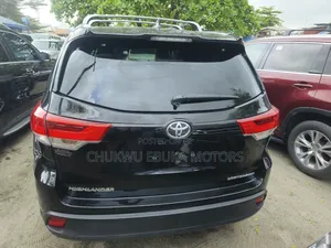 Toyota Highlander Limited V6 4x4 (3.5L 6cyl 6A) 2016 Black