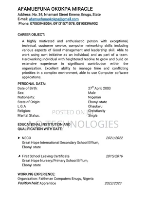 Curriculum Vitae