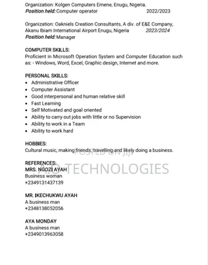 Curriculum Vitae