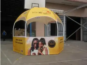 Dome Tent Printed for Retail Store
