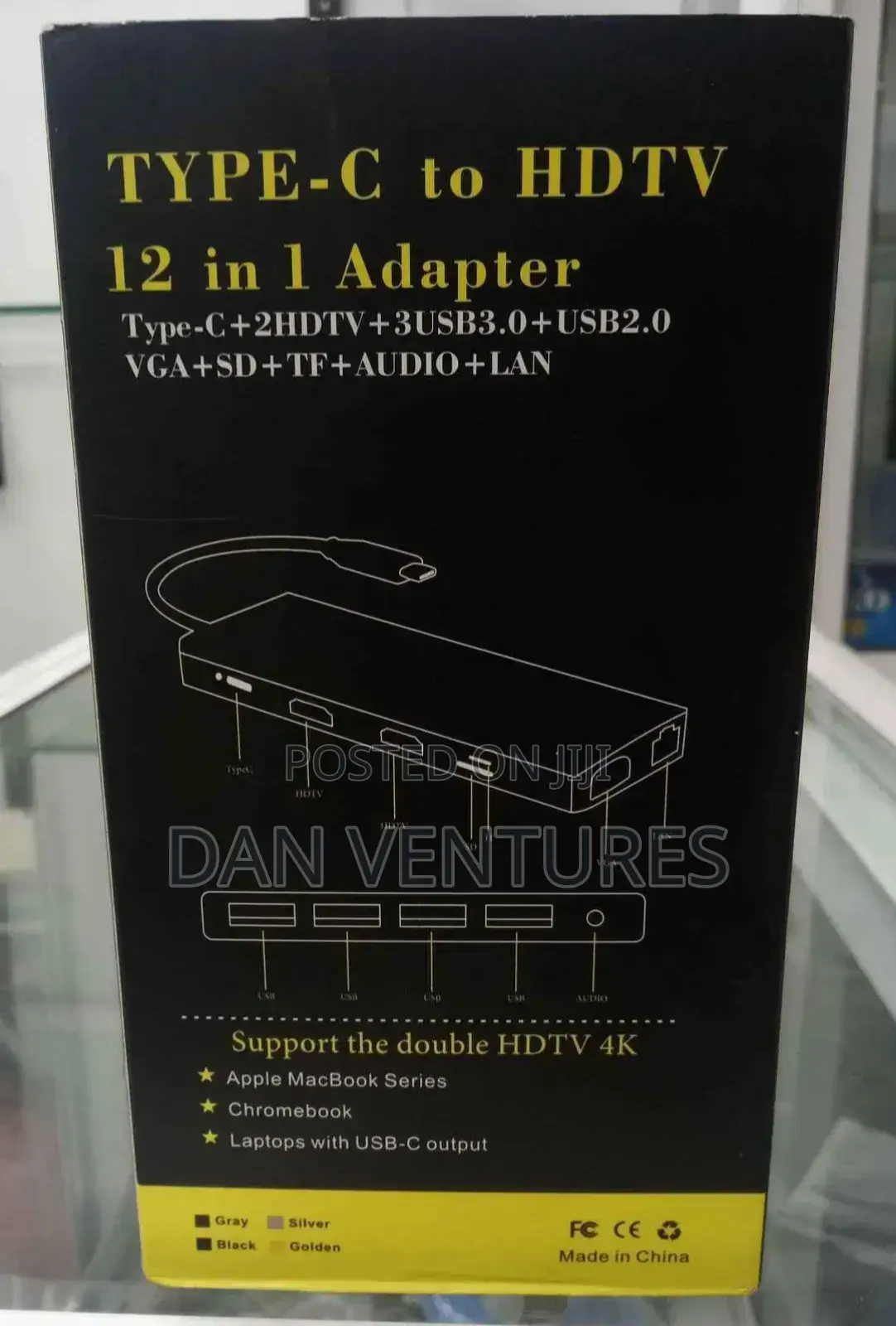 Type C HDML 12 to 1 Adapter