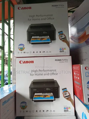 Photo - Canon Pixma Ts705a Photo Id Card / A4 Paper Wireless Printer