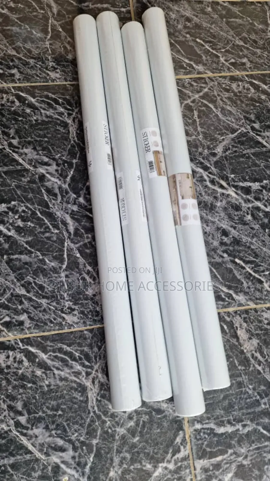 Plain-White Self-Adhesive Wallpapers