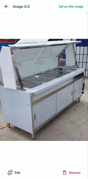 Foreign Food Warmer Display