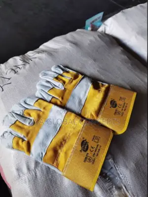Short Leather Protective Safety Hand Glove