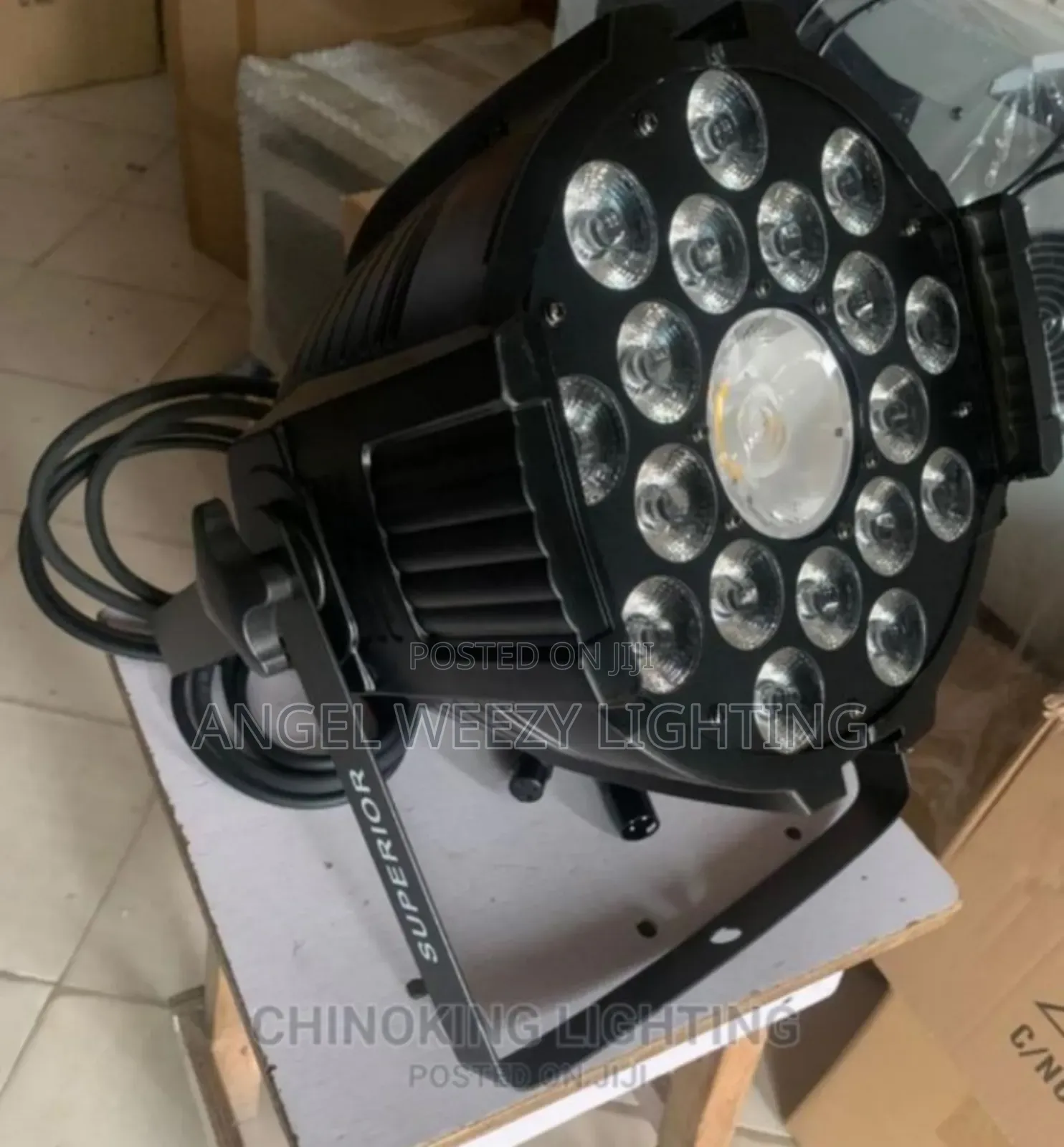 10w 18 RGBW + Cob Parcan Light