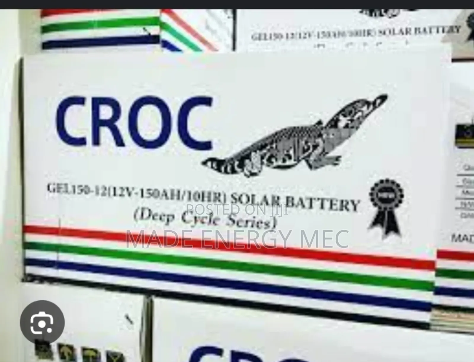 Croc Gel Battery 150ah