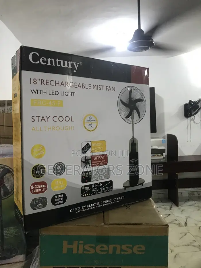 Stay Comfortable, Stay Cool: Century Mist Fan