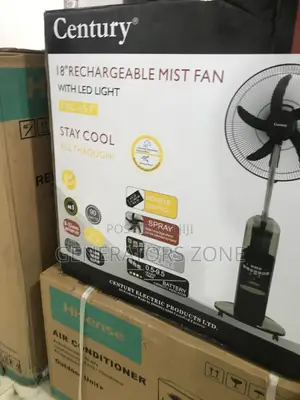 "A Playful Twist on Traditional Cooling: Century Mist Fan"