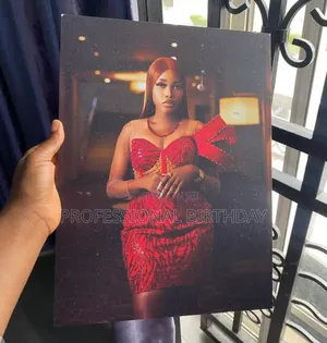 Borderless Glitter Photo Frame. Lagos
