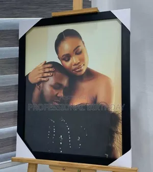 Borderless Glitter Photo Frame. Lagos