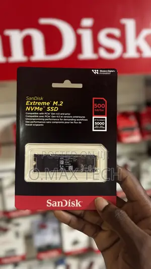Sandisk Extreme M.2 Nvme Pcie Gen 4.0 Internal Ssd - 500gb