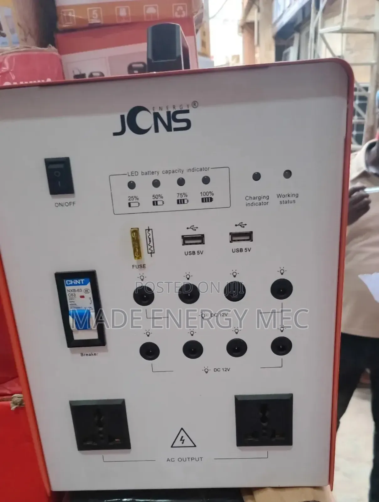 JCNS Solar Generator 500w
