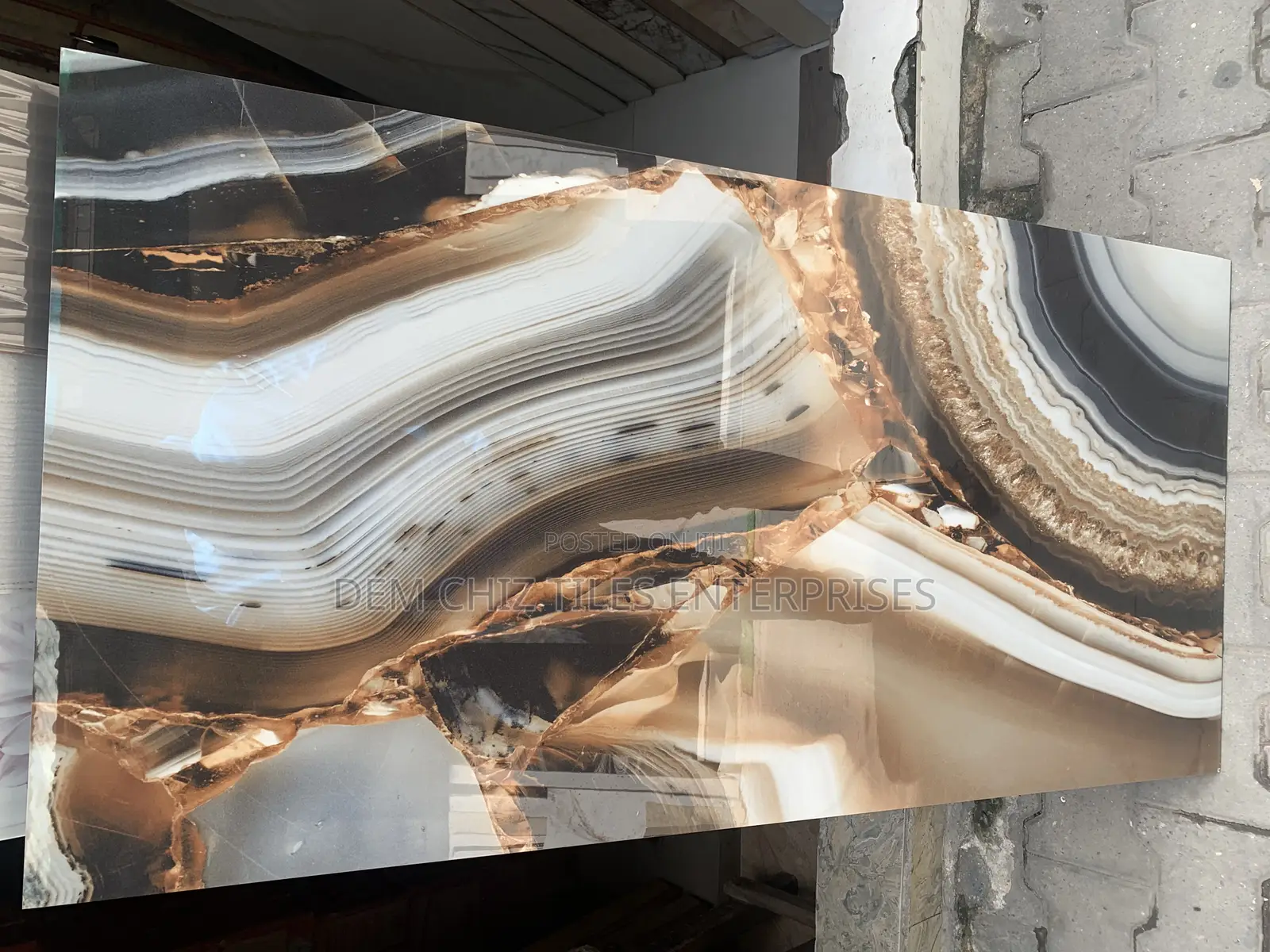 Designed Floor Tiles